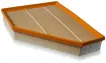 13717797465 Engine Parts Air Filter for BMW X1 (E84), 1 (E87), 3 (E90)