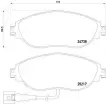8V0698151C Brake Pads for AUDI A3, VW SHARAN, SEAT LEON (5F1), SKODA OCTAVIA III Combi (5E5, 5E6)