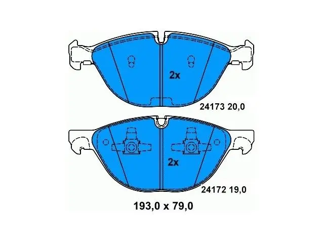 34116778048 BMW Brake Pad for BMW X6 (E71, E72), X5 (E70)