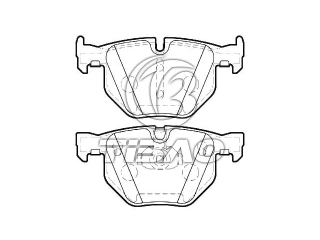 34216776937 BMW Brake Pad for BMW 7 Series, AC ACE, IVECO DAILY II Platform/Chassis, LAND ROVER RANGE ROVER III (L322), RANGE ROVER III SUV (L322), MASERATI QUATTROPORTE IV, QUATTROPORTE IV Sedan, QUATTROPOR, MG MG ZT, MG ZT Saloon, ROVER 75 (RJ), 75