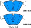 34116780711 BMW Brake Pad for BMW X1 (E84), 3 (E90)