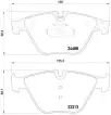 34116775314 Brake Pads for