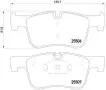 34116850568 BMW Brake Pad for BMW 2 Coupe (G42, G87), 3 (F30, F80), 1 (F20), 4 Coupe (F32, F82)