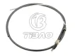 1H0609721A Brake Cable for VW CABRIO IV Cabriolet (1E7), JETTA III (1H2), GOLF II (19E, 1G1), CORRADO (53I)