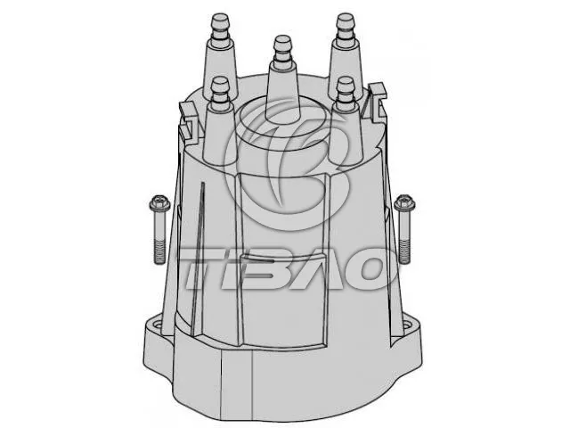 1211258 Engine Parts Distributor Cap for OPEL VECTRA A (J89), VAUXHALL CAVALIER Mk III Saloon (J89)