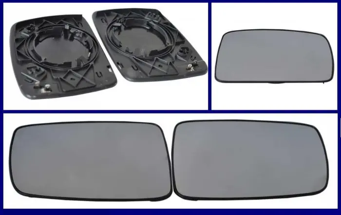 LR017067 Side Mirror Glass for LAND ROVER RANGE ROVER SPORT I (L320), FREELANDER 2 (L359), DISCOVERY III (L319)