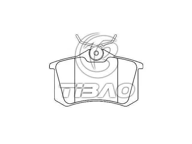 4B0698451E Brake Pad Set for AUDI A3, VW BORA