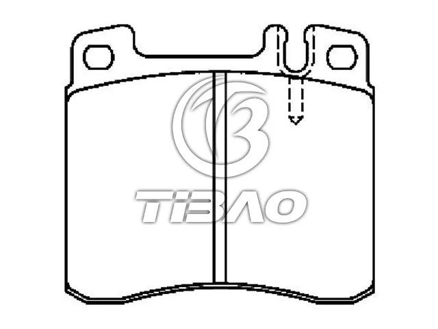 0024200320 Brake Pads for MERCEDES-BENZ S-CLASS (W140)