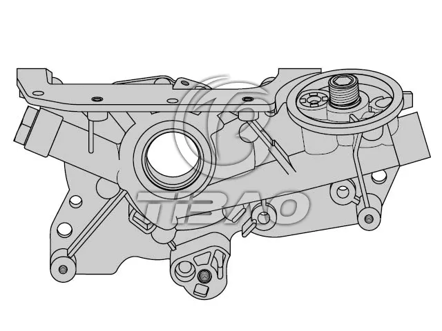 646042 Engine Parts Oil Pump for OPEL VECTRA B Estate (J96), VAUXHALL OMEGA (B) Saloon (V94)