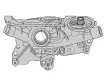 646067 Engine Parts Oil Pump for OPEL ASTRA G Saloon (T98), VAUXHALL ASTRA Mk IV (G) Saloon (T98)