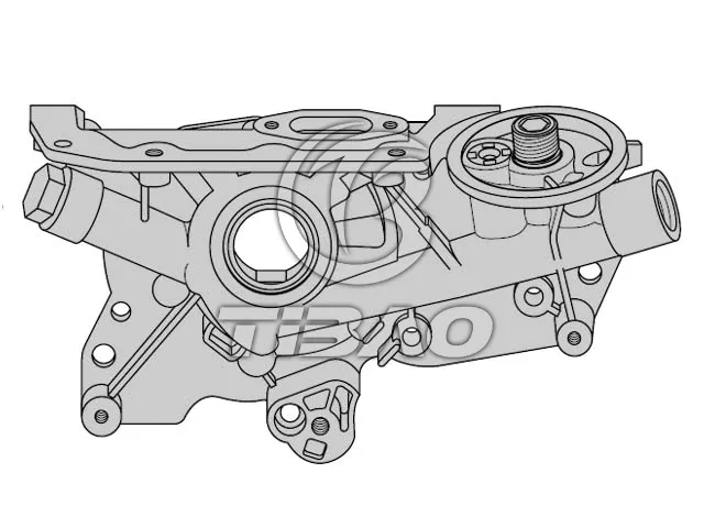 646067 Engine Parts Oil Pump for OPEL ASTRA G Saloon (T98), VAUXHALL ASTRA Mk IV (G) Saloon (T98)