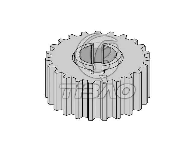 0614546 Engine Parts Crankshaft Gear for OPEL COMBO Box Body/MPV, SAAB 9-3 Estate (E50), VAUXHALL COMBO Mk II (C) Box Body/MPV (F25)