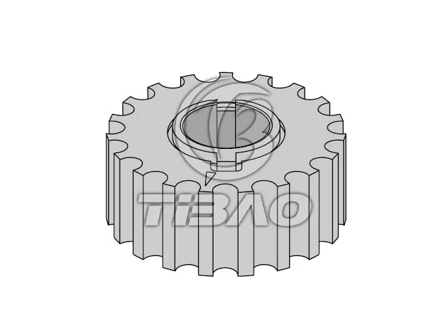 614526 Engine Parts Crankshaft Gear for OPEL MERIVA A MPV (X03), VAUXHALL MERIVA A (X03)