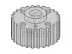 06A105263C Engine Parts Crankshaft Gear for AUDI A3, VW GOLF, SEAT EXEO ST (3R5), SKODA LAURA II (1Z3), OCTAVIA II (1Z3)