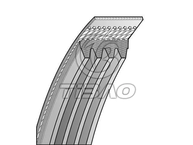 4PK800 Engine Parts V-Ribbed Belt for BMW 7 Series, NISSAN PRIMERA Hatchback (P11), PEUGEOT J5 Bus (290P), SMART FORTWO Coupe (451), FORTWO HATCH PEQUENO (451)