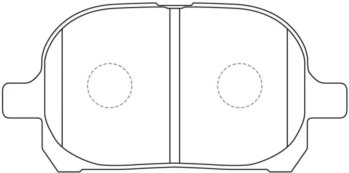 0446520550 Brake Pads for LEXUS RX (MCU15), TOYOTA AVALON Saloon (_X3_)