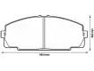 0446526300 Brake Pads for TOYOTA HIACE V Van (TRH2__, KDH2__, LH2__, GDH2__), HIACE IV Bus (__H1_, __H2_), HIACE IV Van (__H1_, __H2_), DYNA Platform/Chassis (KD_, DYNA IV Bus (_H1_), GRANVIA (_H2_, _H1_), HIACE IV Van (_H1_)