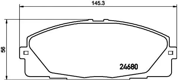 0446526420 Brake Pads for TOYOTA HIACE V Bus, HIACE V Van (TRH2__, KDH2__, LH2__, GDH2__), HIACE / COMMUTER V Bus (TRH2__, KDH2__, LH2__, GDH2__), HIACE IV Van (__H1_, __H2_), HIACE IV Bus (__H1_, __H2_)