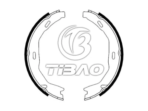 0044208620 Brake Shoe Set for MERCEDES-BENZ E-CLASS Convertible (A207), C-CLASS (W204)