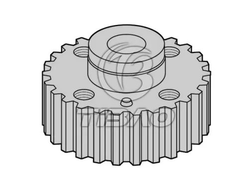 030105263C Engine Parts Crankshaft Gear for VW POLO CLASSIC (86C, 80), CABRIO IV Cabriolet (1E7), GOLF II (19E, 1G1), JETTA II (19E, 1G2, 165)
