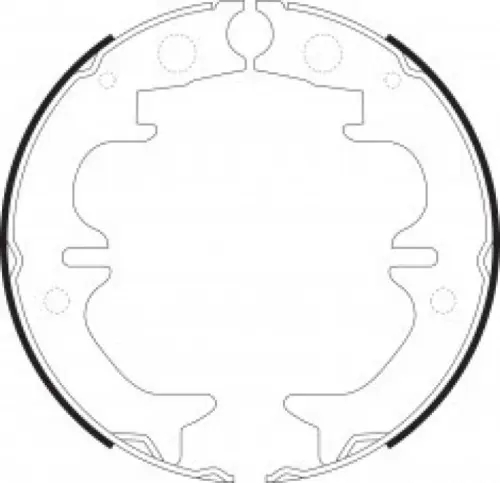 A33010 Brake Shoe Set for CITRO?N BERLINGO Box Body/MPV (B9), PEUGEOT 308 SW I (4E_, 4H_), 308 SW I Wagon (4E_, 4H_)