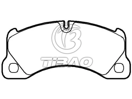 7L0698151N Brake Pads for PORSCHE PANAMERA, VW TOUAREG